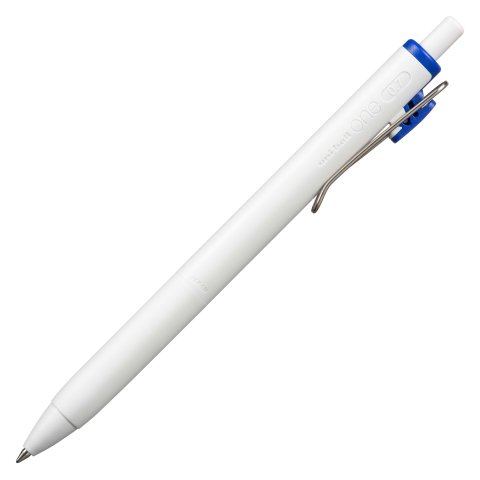 Boligrafo tinta gel clip Uni-ball One azul