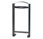 Support de sacs poubelles mobile 60 litres Arkea gris anthracite