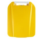 Poubelle 60 litres Mobily Rossignol tri sélectif rectangle à pédale couleur