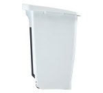 Poubelle 60 litres Rossignol tri sélectif rectangle à pédales couleur