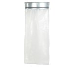 Support de sacs poubelles mural 110 litres Rossignol Ecollecto gris