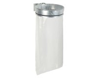 Support de sacs poubelles mural 110 Litres Ecollecto Extreme Rossignol,gris