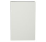 Poubelle murale 10 litres rectangle à couvercle blanche