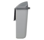 Corbeille murale 50 litres Rossignol Xérios extérieur grise