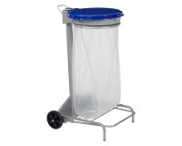 Support de sacs poubelles roulant  à pédale 110 Litres Collecroule Rossignol
