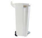 Poubelle 90 litres Rossignol tri sélectif rectangle à couvercle couleur