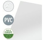 Chemise coin plastique LEITZ A4 PVC 10/100ème transparentes