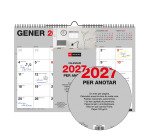 Calendario de Pared A3 Catalán Miquelrius