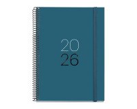 Agenda semana vista 155x213 Basic Calm Ocean Catalán Miquelrius