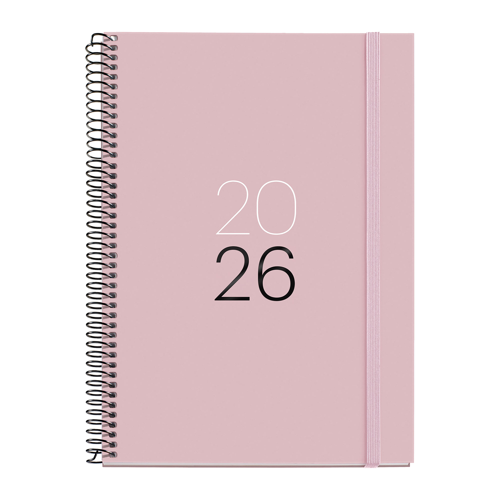 Agenda Miquelrius 2026 Semana Vista - Tamaño A5+, En Catalán, Tapa Flexible Y Espiral