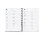 Agenda semana vista 155x213 Basic Calm Ocean Catalán Miquelrius