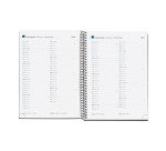 Agenda semana vista 155x213 Basic Calm Ocean Miquelrius