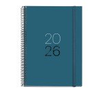 Agenda semana vista 155x213 Basic Calm Ocean Miquelrius