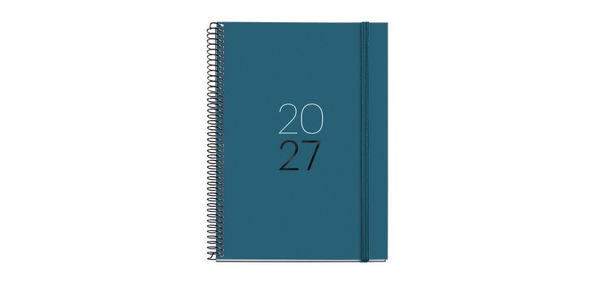 Agenda semana vista 155x213 Basic Calm Ocean Miquelrius