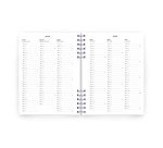 Agenda semana vista 155x213 mm Back to Basics Rosa Miquelrius