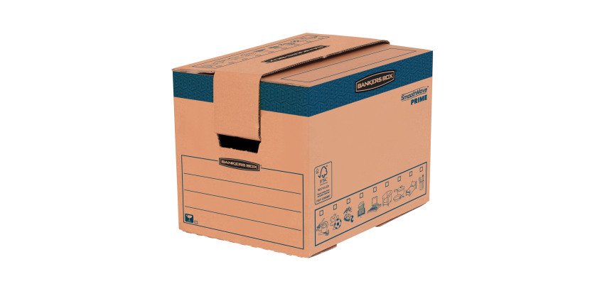 <div>Fellowes Automatic Assembly Moving Box - Small.</div>