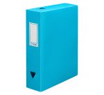 Boîte de classement plastique  Essentiel Recycle Viquel dos 8 cm couleurs tendance