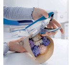 Agrafeuse pince Leitz 5548 gris-bleu - agrafes 24/6 ou 26/6 - capacité de 30 feuilles