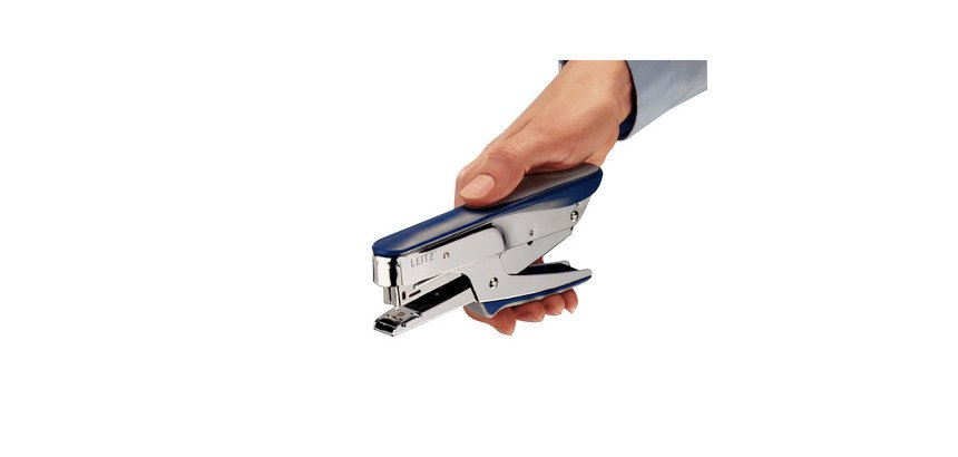 Agrafeuse pince Leitz 5545 - agrafes n°10 - capacité de 15 feuilles