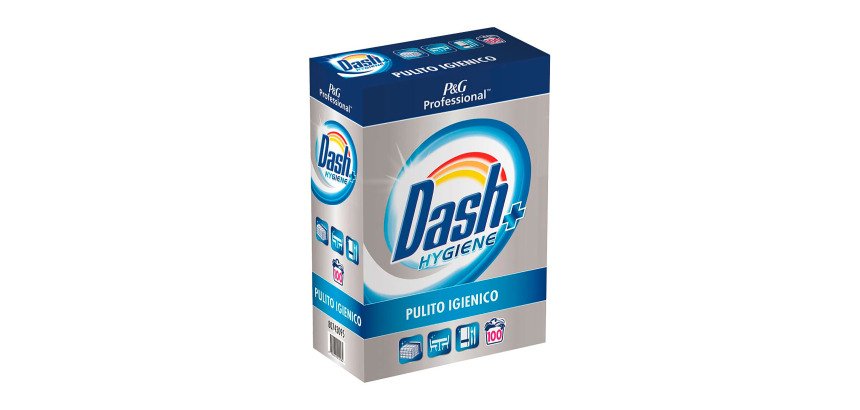 Detersivo in polvere per lavatrici Dash Hygiene+ - 5kg