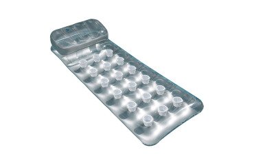 Colchoneta hinchable capacidad para 18 vasos