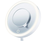 Espejo de maquillaje con luz LED brillante