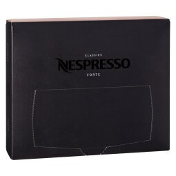 Capsule de café Nespresso Professionnel Forte - Boîte de 50 - Compatible Nespresso Pro