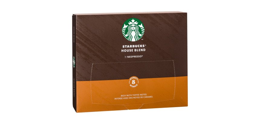 Capsule de café Starbucks® House Blend by Nespresso - Boîte de 50