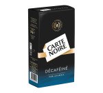 Café moulu Carte Noire décaféiné 100 % Arabica  - Paquet de 250 g