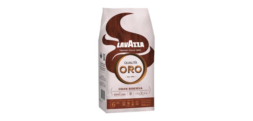 Café en grains Lavazza Grande réserve 100 % Arabica  - paquet de 1 kg