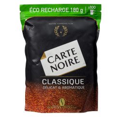 Löslicher Kaffee Carte Noire Classique 100 % Arabica - Nachfüllpackung 180 g