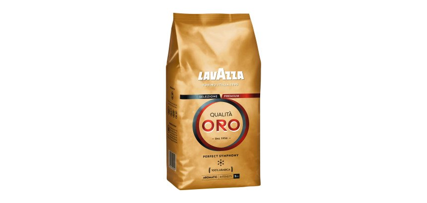 Café en grains Lavazza Oro 100 % Arabica  - paquet de 1 kg