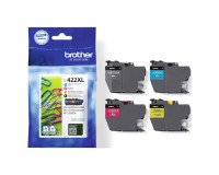 Brother LC422XL Pack de 4 cartuchos originales alta capacidad (negro + 3 colroes)