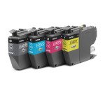 Brother Pack de 4 cartouches d'encre capacité standard LC422VAL