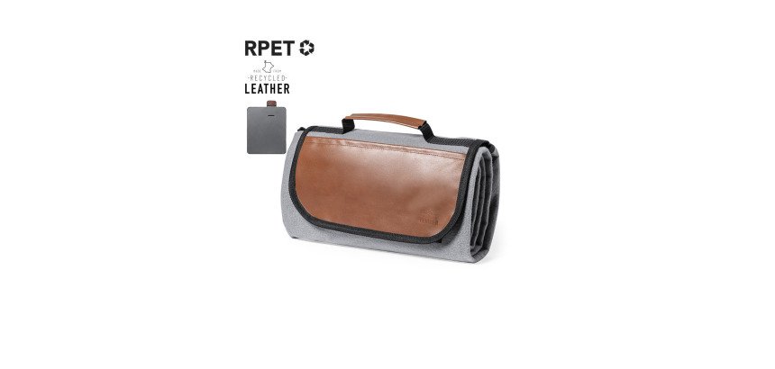 Manta Picnic de cuero reciclado Pirsoy 150 x 120  cm