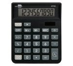 Calculadora liderpapel sobremesa xf20 10 digitos solar y pilas color negro