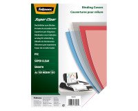 Cubiertas de encuadernación PVC transp. Cristal  Fellowest A4 180 micras- Paquete de 100 unidades