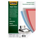 Cubiertas de encuadernación PVC transp. Cristal  Fellowest A4 180 micras- Paquete de 100 unidades