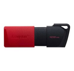 Memoria USB-A DataTraveler Exodia M de 128 GB de Kingston Technology, color rojo