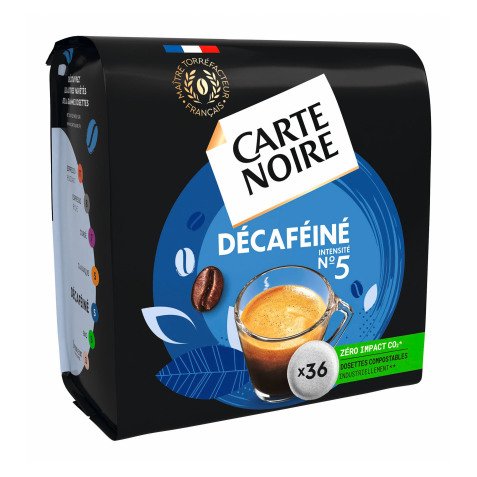 Koffiepads Carte Noire deca nr. 5 - pak van 36 stuks