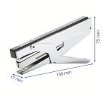 Agrafeuse pince Rapid  Economy - agrafes n°10 - capacité de 15 feuilles