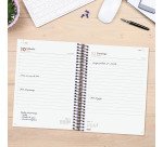 Agenda 155x212 1 Día Página Espiral Personalizable Finocam