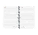 Agenda 210x297 1 Día Página Espiral Year Finocam Negro