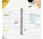 Agenda 210x297 1 Día Página Espiral Year Finocam Negro