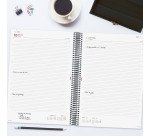 Agenda 210x297 1 Día Página Espiral Year Finocam Negro