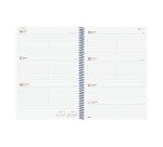 Agenda espiral Year 210 x 297 semana vista Finocam azul