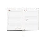 Agenda 140x204 1 Día Página Dynamic Porto Finocam Negro