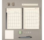 Agenda dia página 155x217 mm Tempus Finocam