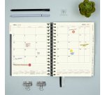 Agenda dia página 155x217 mm Tempus Finocam