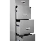 Archivador metálico Budget 4 cajones